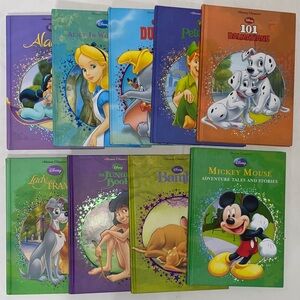Disney Colorful Storybook Set with Beloved Characters